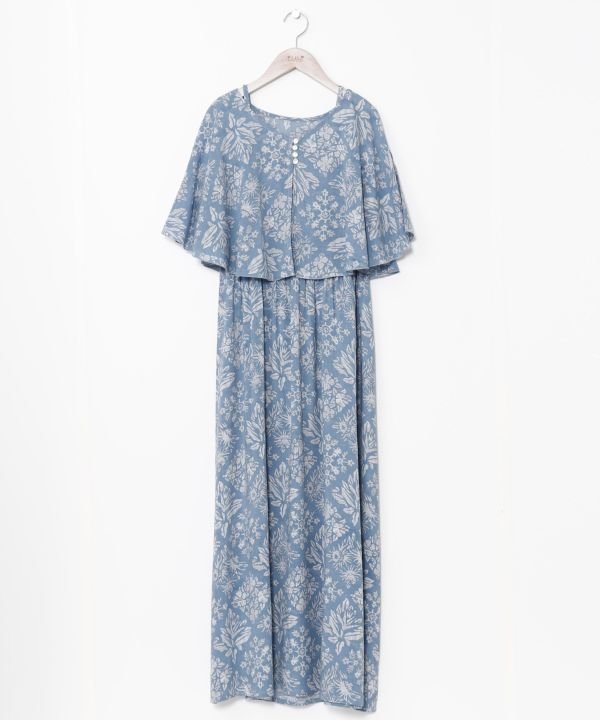 【アミナコレクション/Amina Collection】の【カヒコ】オマオWAYワンピース インテリア・キッズ・メンズ・レディースファッション・服の通販 founy(ファニー) 　ファッション　Fashion　レディースファッション　Fashion for Women　ワンピース　Dresses　キルト　Quilt, Quilted Fabric　モチーフ　Motif, Design Theme　リゾート　Resort, Vacation Style　ブルー|ID: prp329100004647220 ipo3291000000033546308
