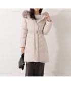 【プロポーション ボディドレッシング/PROPORTION BODY DRESSING】のベルト付ダウン 25AW ベージュ|ID: prp329100004647229 ipo3291000000034734500