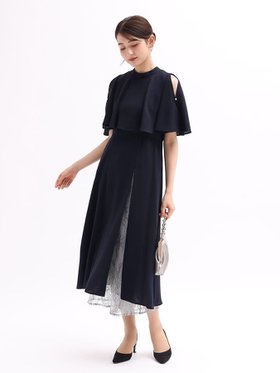 【ヴァン/Vin】のフリルショルダーカットオールインワン 人気、トレンドファッション・服の通販 founy(ファニー) ファッション Fashion レディースファッション Fashion for Women ワンピース Dresses オールインワン・ワンピース Dresses and Jumpsuits オケージョン Occasion Wear スリット Slit, Slit Detail フリル Frill, Ruffle フロント Front, Front Design レース Lace, Lace Fabric エレガント 上品 Elegant |ID:prp329100004647235