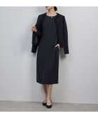 【ロペ/ROPE'】のトリアセダブルクロスウエストコンシャスワンピース/セットアップ対応/イージーケア 人気、トレンドファッション・服の通販 founy(ファニー) ファッション Fashion レディースファッション Fashion for Women ワンピース Dresses クラシカル Classical, Vintage-Inspired ジャケット Jacket, Outerwear セットアップ Set-Up, Coordinated Outfit ダブル Double, Double-Breasted ツイード Twill, Twill Weave ポケット Pocket, Pocket Detail おすすめ Recommended / Our Picks セレモニー Ceremony ビジネス 仕事 通勤 Business / Work / Commuting thumbnail ネイビー(40)|ID: prp329100004647240 ipo3291000000033546435