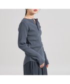 【フリークスストア/FREAK'S STORE】のアーミーリブ ヘンリーロンT 25AW 人気、トレンドファッション・服の通販 founy(ファニー) ファッション Fashion レディースファッション Fashion for Women トップス・カットソー Cut & Sew Tops ロングTシャツ・Tシャツ Longline T-Shirts & Tees 2025年 2025 2025-2026秋冬・A/W Autumn/Winter 2025–26 AW25–26 冬 Winter / This Winter インナー Innerwear フィット Fit, Slim Fit ミリタリー Military, Army Style A/W・秋冬 Autumn/Winter thumbnail ネイビー|ID: prp329100004647246 ipo3291000000034119854