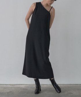 【インディヴィ/INDIVI】のワンショルダーワンピース 人気、トレンドファッション・服の通販 founy(ファニー) ファッション Fashion レディースファッション Fashion for Women ワンピース Dresses アクセサリー Fashion Accessories インナー Innerwear エレガント 上品 Elegant キャミソール Camisole, Spaghetti Strap Top シンプル Simple, Minimal ストレート Straight, Straight Cut スリット Slit, Slit Detail ドレス Dress, One-Piece 長袖 Long Sleeve, Full Sleeve |ID:prp329100004647271