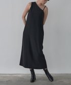 【インディヴィ/INDIVI】のワンショルダーワンピース 人気、トレンドファッション・服の通販 founy(ファニー) ファッション Fashion レディースファッション Fashion for Women ワンピース Dresses アクセサリー Fashion Accessories インナー Innerwear エレガント 上品 Elegant キャミソール Camisole, Spaghetti Strap Top シンプル Simple, Minimal ストレート Straight, Straight Cut スリット Slit, Slit Detail ドレス Dress, One-Piece 長袖 Long Sleeve, Full Sleeve thumbnail ブラック|ID: prp329100004647271 ipo3291000000033546571