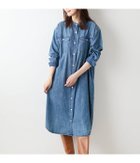 【ニューヨーカー/NEWYORKER】のEDWIN 6.5オンス デニムシャツワンピース 人気、トレンドファッション・服の通販 founy(ファニー) ファッション Fashion レディースファッション Fashion for Women ワンピース Dresses シャツワンピース / 1枚で着映えコーデ Shirt Dresses カッティング Cutting Detail コラボ Collaboration, Collab デニム Denim, Jeans Material 長袖 Long Sleeve, Full Sleeve フロント Front, Front Design ポケット Pocket, Pocket Detail リラックス Relax, Relaxed Fit ロング Long, Long-Length A/W・秋冬 Autumn/Winter thumbnail ブルー|ID: prp329100004647286 ipo3291000000033546733