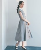 【スウィングル/Swingle】の【8.8(FRI)10 00発売開始】白襟バイカラーデザインベルテッドワンピース 人気、トレンドファッション・服の通販 founy(ファニー) ファッション Fashion レディースファッション Fashion for Women ワンピース Dresses エレガント 上品 Elegant クラシカル Classical, Vintage-Inspired バランス Balance, Style Balance パイピング Piping, Trim Design フィット Fit, Slim Fit フレア Flare, Flared フロント Front, Front Design thumbnail グレー系チェック|ID: prp329100004647298 ipo3291000000033546839