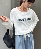 【チャオパニックティピー/CIAOPANIC TYPY】のコットンナイロンシアーカラーロゴTee オフホワイト|ID: prp329100004647305 ipo3291000000033546918