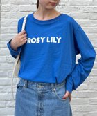 【チャオパニックティピー/CIAOPANIC TYPY】のコットンナイロンシアーカラーロゴTee ブルー|ID: prp329100004647305 ipo3291000000033546919