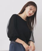 【インデックス/INDEX】のマジョリカプリーツスリーブニット【洗濯機可】 人気、トレンドファッション・服の通販 founy(ファニー) ファッション Fashion レディースファッション Fashion for Women トップス・カットソー Cut & Sew Tops ニット Knit Tops & Sweaters イヤリング Earrings シフォン Chiffon, Lightweight Fabric スリム Slim, Slim Fit タイトスカート Pencil Skirt, Tight Skirt チュール Tulip, Tulip Motif デコルテ Décolleté, Neckline デニム Denim, Jeans Material ネックレス Necklace, Pendant Necklace フェミニン Feminine, Girly ワイド Wide, Wide Fit エレガント 上品 Elegant thumbnail ブラック|ID: prp329100004647308 ipo3291000000033546954
