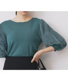【インデックス/INDEX】のマジョリカプリーツスリーブニット【洗濯機可】 人気、トレンドファッション・服の通販 founy(ファニー) ファッション Fashion レディースファッション Fashion for Women トップス・カットソー Cut & Sew Tops ニット Knit Tops & Sweaters イヤリング Earrings シフォン Chiffon, Lightweight Fabric スリム Slim, Slim Fit タイトスカート Pencil Skirt, Tight Skirt チュール Tulip, Tulip Motif デコルテ Décolleté, Neckline デニム Denim, Jeans Material ネックレス Necklace, Pendant Necklace フェミニン Feminine, Girly ワイド Wide, Wide Fit エレガント 上品 Elegant thumbnail グリーン|ID: prp329100004647308 ipo3291000000033546955