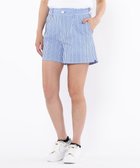 【ピン アパレル/PING APPAREL】の全方向ストレッチサッカーショートパンツ LADIES LINE NATIVE (LADIES) ブルー|ID: prp329100004647317 ipo3291000000033547152