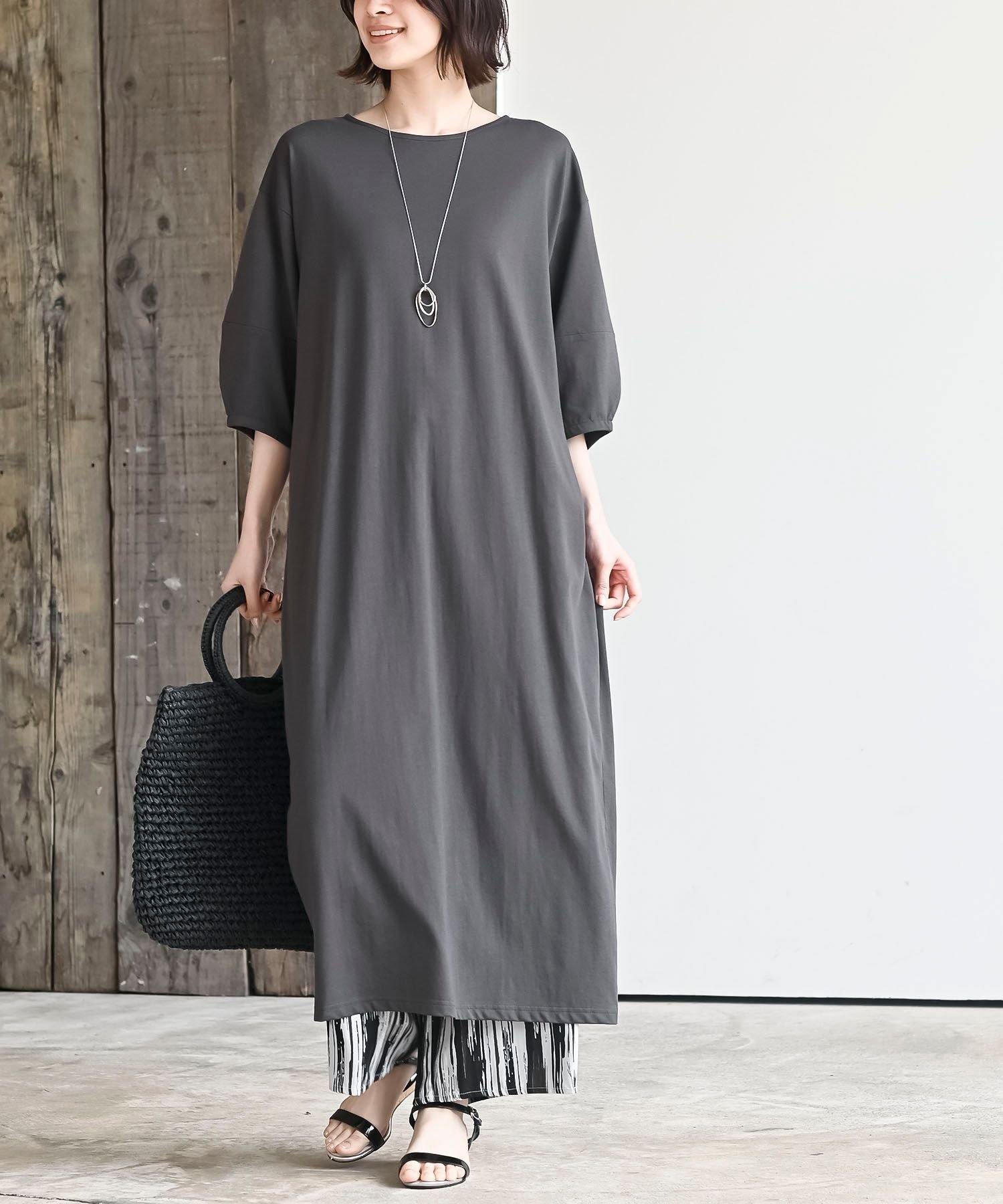 【アールピーエス/rps】のランタンスリーブカットワンピース 人気、トレンドファッション・服の通販 founy(ファニー) 　ファッション　Fashion　レディースファッション　Fashion for Women　ワンピース　Dresses　シンプル　Simple, Minimal　スリーブ　Sleeve, Long Sleeve / Short Sleeve　ポケット　Pocket, Pocket Detail　リゾート　Resort, Vacation Style　 other-1|ID: prp329100004647321 ipo3291000000033547178
