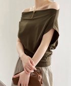 【ミニミニストア/miniministore】のワンショルダーカットソーギャザーTシャツ 人気、トレンドファッション・服の通販 founy(ファニー) ファッション Fashion レディースファッション Fashion for Women トップス・カットソー Cut & Sew Tops シャツ・ブラウス・オフィスカジュアル Elegant Blouses & Button-Ups ロングTシャツ・Tシャツ Longline T-Shirts & Tees カットソー・ベーシックTシャツ Cut-and-Sewn Tops / Stretch Tees & Basics ギャザー Gathered, Ruffled シェイプ Shape, Slim Fit フィット Fit, Slim Fit フレンチ French, French Style ロング Long, Long-Length ワイド Wide, Wide Fit 夏 Summer 無地 Plain, Solid Color thumbnail カーキブラウン|ID: prp329100004647347 ipo3291000000033547455