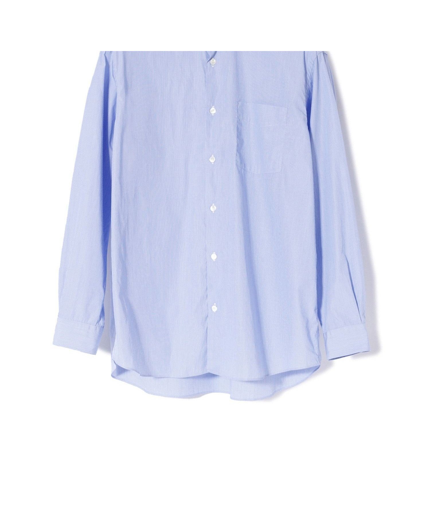 【アダム エ ロペ/ADAM ET ROPE'】のYAMATOYAドレスシャツ インテリア・キッズ・メンズ・レディースファッション・服の通販 founy(ファニー) 　ファッション　Fashion　レディースファッション　Fashion for Women　トップス・カットソー　Cut & Sew Tops　シャツ・ブラウス・オフィスカジュアル　Elegant Blouses & Button-Ups　ワンピース　Dresses　フォーマル・パーティードレス・結婚式用ドレス　Elegant & Casual Dresses　カフス　Cuff Design　スクエア　Square, Square Shape　ドレス　Dress, One-Piece　ハンド　Hand, Handmade　ポケット　Pocket, Pocket Detail　別注　Limited Edition, Custom Order　モノトーン　Monotone, Black and White　エレガント 上品　Elegant　ブルー系(45)|ID: prp329100004647357 ipo3291000000033547614