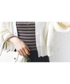 【シップス フォー ウィメン/SHIPS】の手洗い可能 ペーパー ポリエステル Vネック カーディガン オフホワイト|ID: prp329100004647364 ipo3291000000033547691