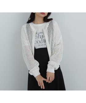 【エヌ ナチュラルビューティーベーシック/N.Natural Beauty basic】のメッシュZIPニットカーディガン 人気、トレンドファッション・服の通販 founy(ファニー) ファッション Fashion レディースファッション Fashion for Women トップス・カットソー Cut & Sew Tops ニット Knit Tops & Sweaters カーディガン・羽織り Layered Style Cardigans カーディガン Cardigan, Knitwear ショルダー Shoulder, Shoulder Strap ジップ Zip, Zipper ドロップ Drop Shoulder, Dropped Style ブラウジング Blouson Silhouette, Cinched Waist メッシュ Mesh, Net Fabric |ID:prp329100004647374