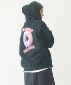 【ミルクフェド/MILKFED.】のDONUTS SWEAT HOODIE BLACK|ID: prp329100004647379 ipo3291000000033547920