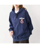 【ミルクフェド/MILKFED.】のMILKMAN BEAR SWEAT HOODIE NAVY|ID: prp329100004647380 ipo3291000000033547930