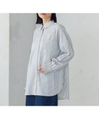 【コムサイズム/COMME CA ISM】のサッカーストライプシャツ 人気、トレンドファッション・服の通販 founy(ファニー) ファッション Fashion レディースファッション Fashion for Women トップス・カットソー Cut & Sew Tops シャツ・ブラウス・オフィスカジュアル Elegant Blouses & Button-Ups サッカー Seersucker, Summer Fabric ストライプ Stripe, Striped Pattern デニム Denim, Jeans Material パイピング Piping, Trim Design ポケット Pocket, Pocket Detail ワンポイント One Point, Statement Accent thumbnail オフホワイト|ID: prp329100004647391 ipo3291000000033548061