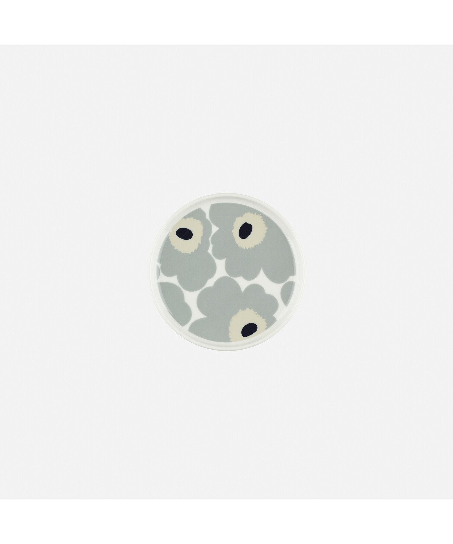 【マリメッコ/marimekko】のUnikko プレート 13cm インテリア・キッズ・メンズ・レディースファッション・服の通販 founy(ファニー) 　ファッション　Fashion　レディースファッション　Fashion for Women　コンパクト　Compact, Small Size　スタイリッシュ　Stylish, Fashionable　テーブル　Table, Dining Table　フォルム　Silhouette, Form　フラワー　Flower, Floral　プリント　Print, Printed Pattern　プレート　Plate, Dish　モダン　Modern, Contemporary　ライトグレー×サンド|ID: prp329100004647414 ipo3291000000033548235