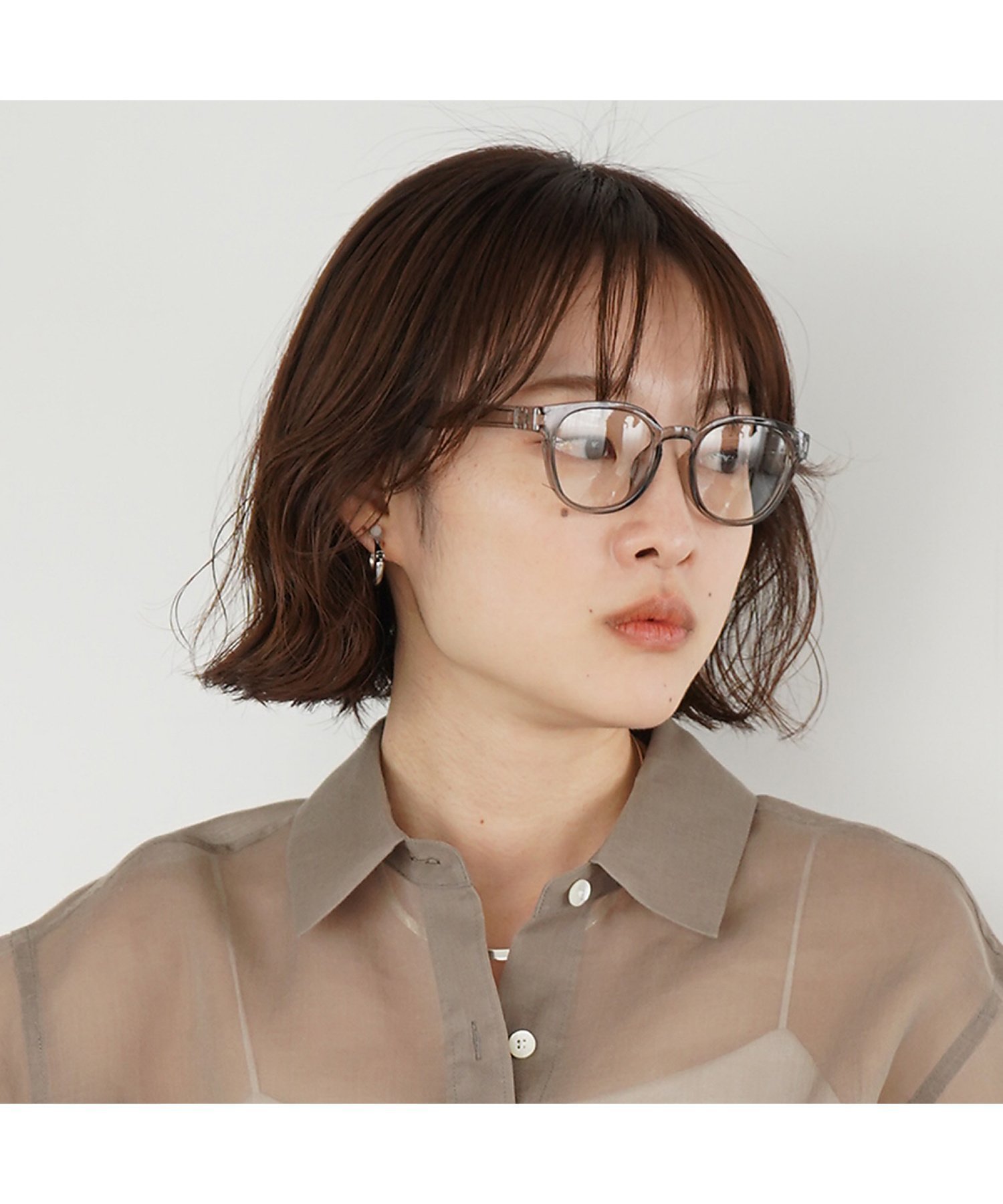 【ルージュヴィフラクレ/Rouge vif la cle】の【jugaad14/ジュガードフォーティーン】COVE CLEAR / サングラ インテリア・キッズ・メンズ・レディースファッション・服の通販 founy(ファニー) 　ファッション　Fashion　レディースファッション　Fashion for Women　アメリカン　American Style　サングラス　Sunglasses, Shades　定番　Standard, Basic Item　人気　Popular, Best Seller　フォルム　Silhouette, Form　フレンチ　French, French Style　フレーム　Frame, Outline　日本製　Made In Japan　グレー|ID: prp329100004647418 ipo3291000000033548307