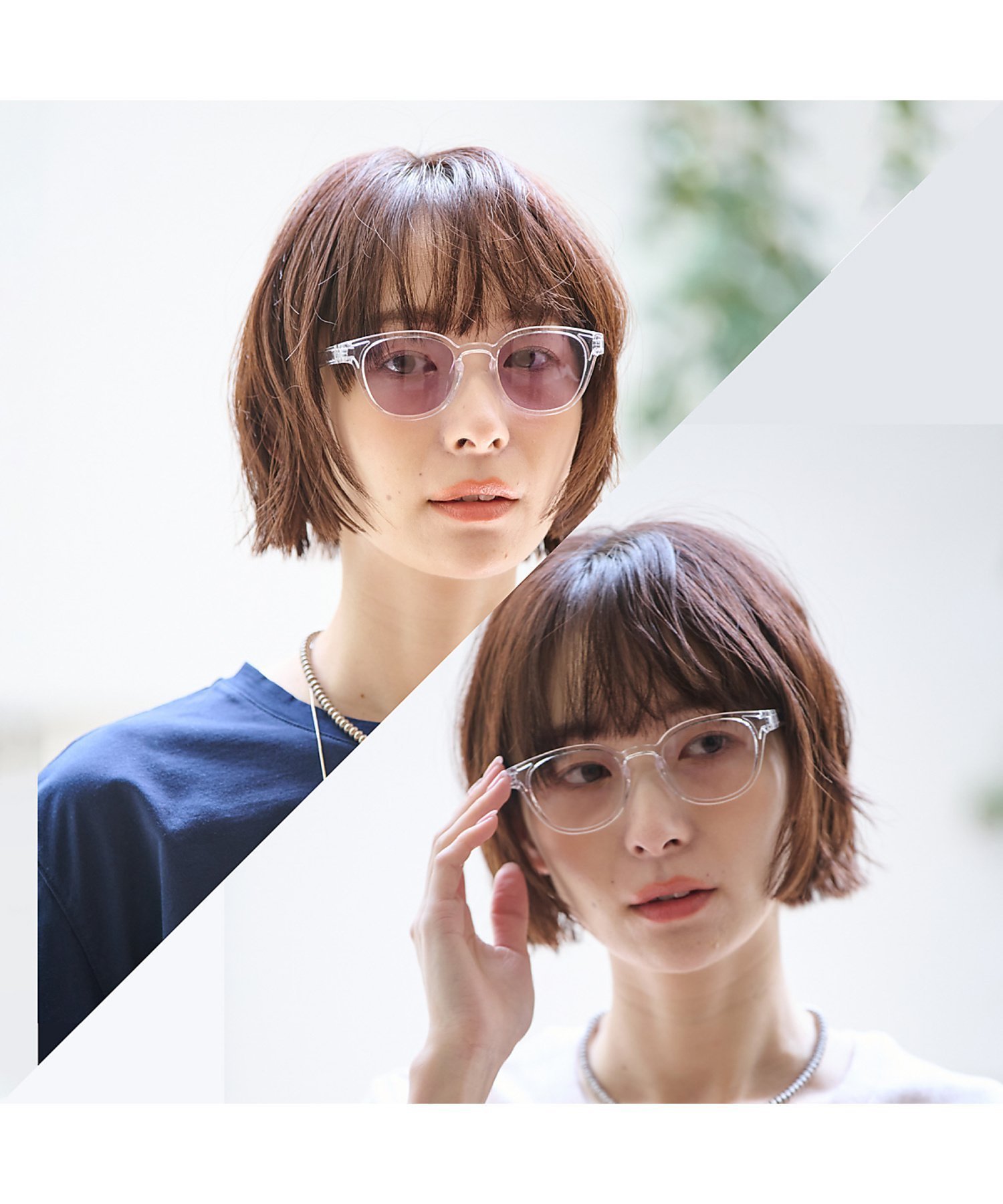 【ルージュヴィフラクレ/Rouge vif la cle】の【jugaad14/ジュガードフォーティーン】COVE CLEAR / サングラ インテリア・キッズ・メンズ・レディースファッション・服の通販 founy(ファニー) 　ファッション　Fashion　レディースファッション　Fashion for Women　アメリカン　American Style　サングラス　Sunglasses, Shades　定番　Standard, Basic Item　人気　Popular, Best Seller　フォルム　Silhouette, Form　フレンチ　French, French Style　フレーム　Frame, Outline　日本製　Made In Japan　クリア|ID: prp329100004647418 ipo3291000000033548309
