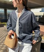 【ロートレ アモン/LAUTRE AMONT】の【WEB限定】ラメニットカーディガン≪手洗い可能≫ ネイビー|ID: prp329100004647431 ipo3291000000033548451
