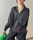 【ロートレ アモン/LAUTRE AMONT】の【WEB限定】ラメニットカーディガン≪手洗い可能≫ ブラック|ID: prp329100004647431 ipo3291000000033548455