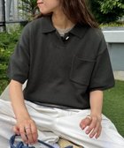 【チャオパニックティピー/CIAOPANIC TYPY】の【UNISEX】サマーニットポロシャツ グリーン|ID: prp329100004647449 ipo3291000000033548580
