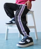 【デビロック/devirock / KIDS】の【イージーウォッシュ】乾燥機OK えらべるデザイン アソートパンツ スウェット 25AW 001-ライン-ブラック|ID: prp329100004647509 ipo3291000000034773655