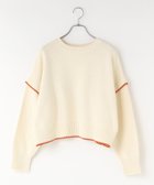 【ローリーズファーム/LOWRYS FARM】の2WAYハイショクステッチプルオーバー アイボリー|ID:prp329100004647546