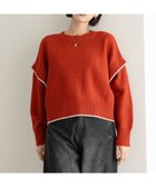【ローリーズファーム/LOWRYS FARM】の2WAYハイショクステッチプルオーバー レッド|ID:prp329100004647546