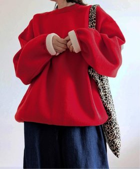 【ノッチ/notch】の【 notch. by yui 】バイカラージャガードニット 人気、トレンドファッション・服の通販 founy(ファニー) ファッション Fashion レディースファッション Fashion for Women トップス・カットソー Cut & Sew Tops ニット Knit Tops & Sweaters コラボ Collaboration, Collab シンプル Simple, Minimal デニム Denim, Jeans Material 人気 Popular, Best Seller ビッグ Big, Oversized リラックス Relax, Relaxed Fit ワイド Wide, Wide Fit 2025年 2025 2025-2026秋冬・A/W Autumn/Winter 2025–26 AW25–26 |ID:prp329100004647549