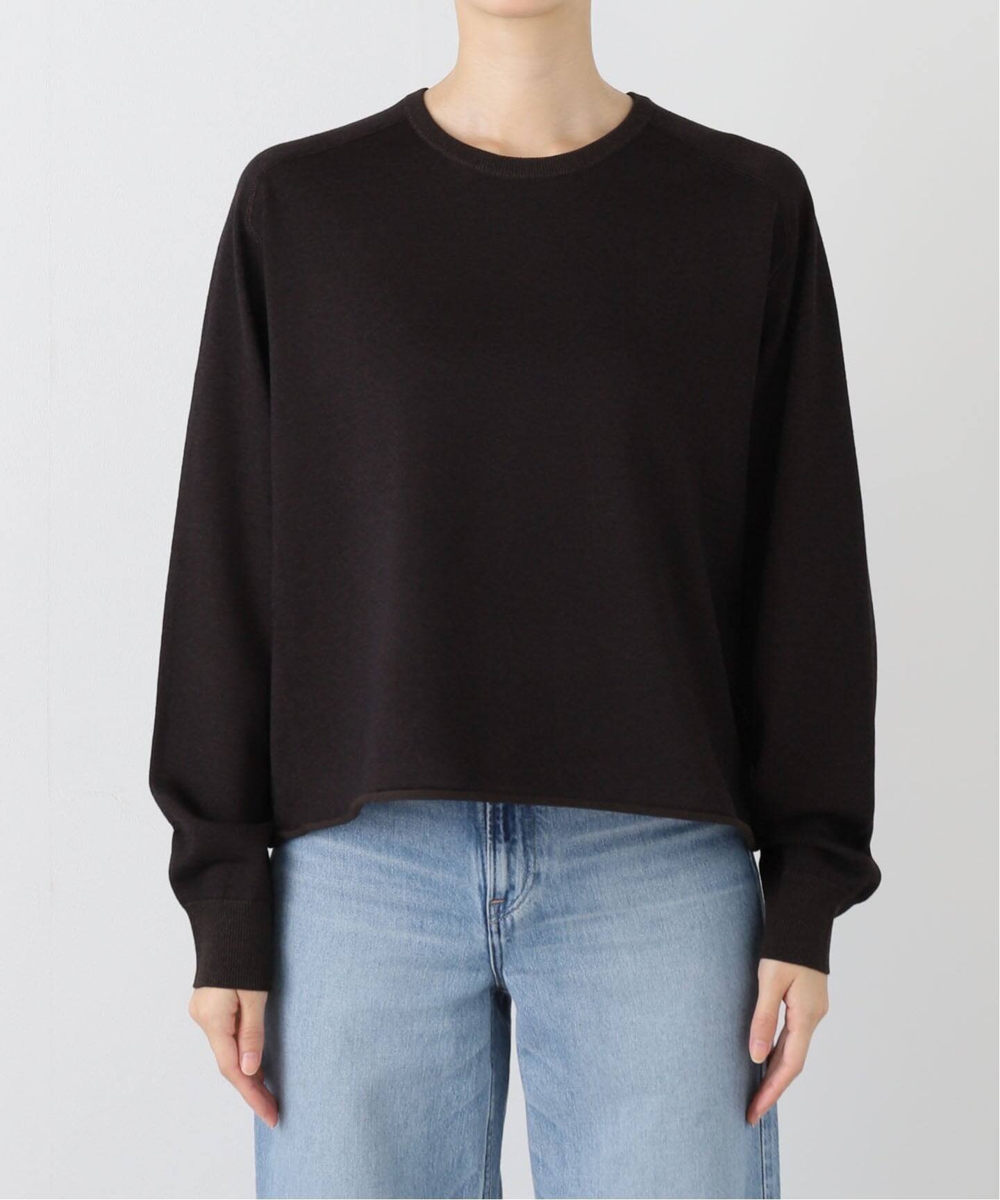 【イエナ/IENA】の《追加3》LEVITAコットンプルオーバー インテリア・キッズ・メンズ・レディースファッション・服の通販 founy(ファニー) 　ファッション　Fashion　レディースファッション　Fashion for Women　トップス・カットソー　Cut & Sew Tops　カジュアルプルオーバー・ニットトップス　Pullovers & Knit Tops / Casual Pullovers　2025年　2025　2025-2026秋冬・A/W　Autumn/Winter 2025–26 AW25–26　ブラウン|ID: prp329100004647582 ipo3291000000033549748