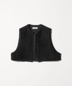 【ユナイテッドアローズ/UNITED ARROWS】のSACRA ボア ミニベスト 人気、トレンドファッション・服の通販 founy(ファニー) ファッション Fashion レディースファッション Fashion for Women アウター Coat / Outerwear Collection トップス・カットソー Cut & Sew Tops ベスト&ジレ / 重ね着スタイル Vests & Gilets おすすめ Recommended / Our Picks インナー Innerwear コンパクト Compact, Small Size ショート Short, Short Length バランス Balance, Style Balance ベスト Vest, Waistcoat ロング Long, Long-Length thumbnail BLACK|ID: prp329100004647585 ipo3291000000033549786