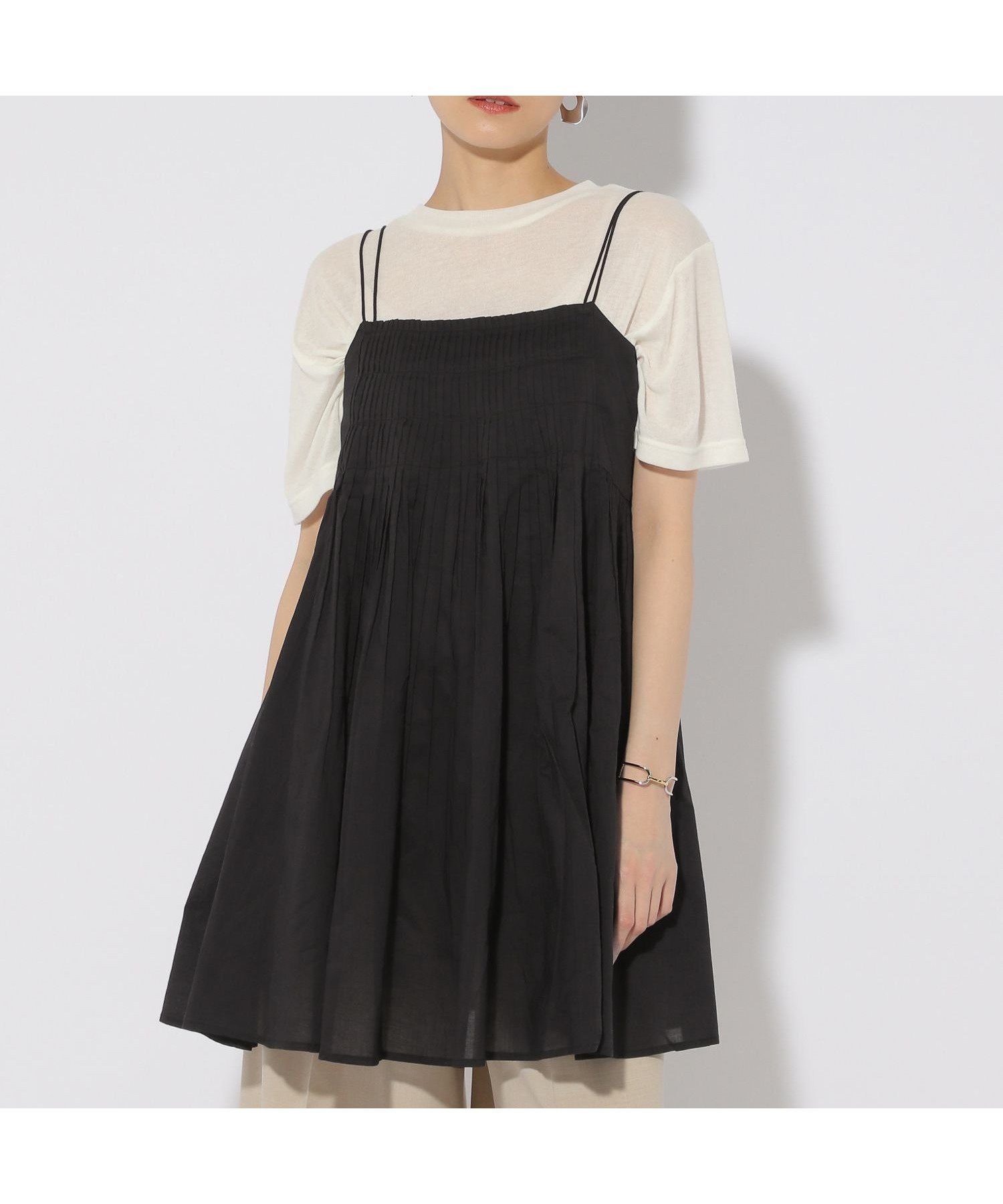 【エルーラ/Elura】のボイルタックキャミブラウス/250764 人気、トレンドファッション・服の通販 founy(ファニー) 　ファッション　Fashion　レディースファッション　Fashion for Women　トップス・カットソー　Cut & Sew Tops　キャミソール&ノースリーブ　Camisoles & Sleeveless Tops　シャツ・ブラウス・オフィスカジュアル　Elegant Blouses & Button-Ups　おすすめ　Recommended / Our Picks　インド　Indian Textile　シンプル　Simple, Minimal　デニム　Denim, Jeans Material　再入荷　Restock / Back in Stock　夏　Summer　 other-1|ID: prp329100004647593 ipo3291000000033549848