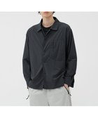 【マーガレット ハウエル/MARGARET HOWELL / MEN】のRECYCLE NYLON LIGHT POPLIN SHIRT 人気、トレンドファッション・服の通販 founy(ファニー) ファッション Fashion メンズファッション Fashion for Men コレクション Collection, Seasonal Line ブルゾン Blouson, Bomber Jacket ポケット Pocket, Pocket Detail マーガレット Marguerite, Daisy Pattern 軽量 Lightweight, Ultra Light thumbnail CHARCOAL3|ID: prp329100004647599 ipo3291000000033549949