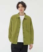 【マーガレット ハウエル/MARGARET HOWELL / MEN】のRECYCLE NYLON LIGHT POPLIN SHIRT 人気、トレンドファッション・服の通販 founy(ファニー) ファッション Fashion メンズファッション Fashion for Men コレクション Collection, Seasonal Line ブルゾン Blouson, Bomber Jacket ポケット Pocket, Pocket Detail マーガレット Marguerite, Daisy Pattern 軽量 Lightweight, Ultra Light thumbnail OLIVE1|ID: prp329100004647599 ipo3291000000033549951