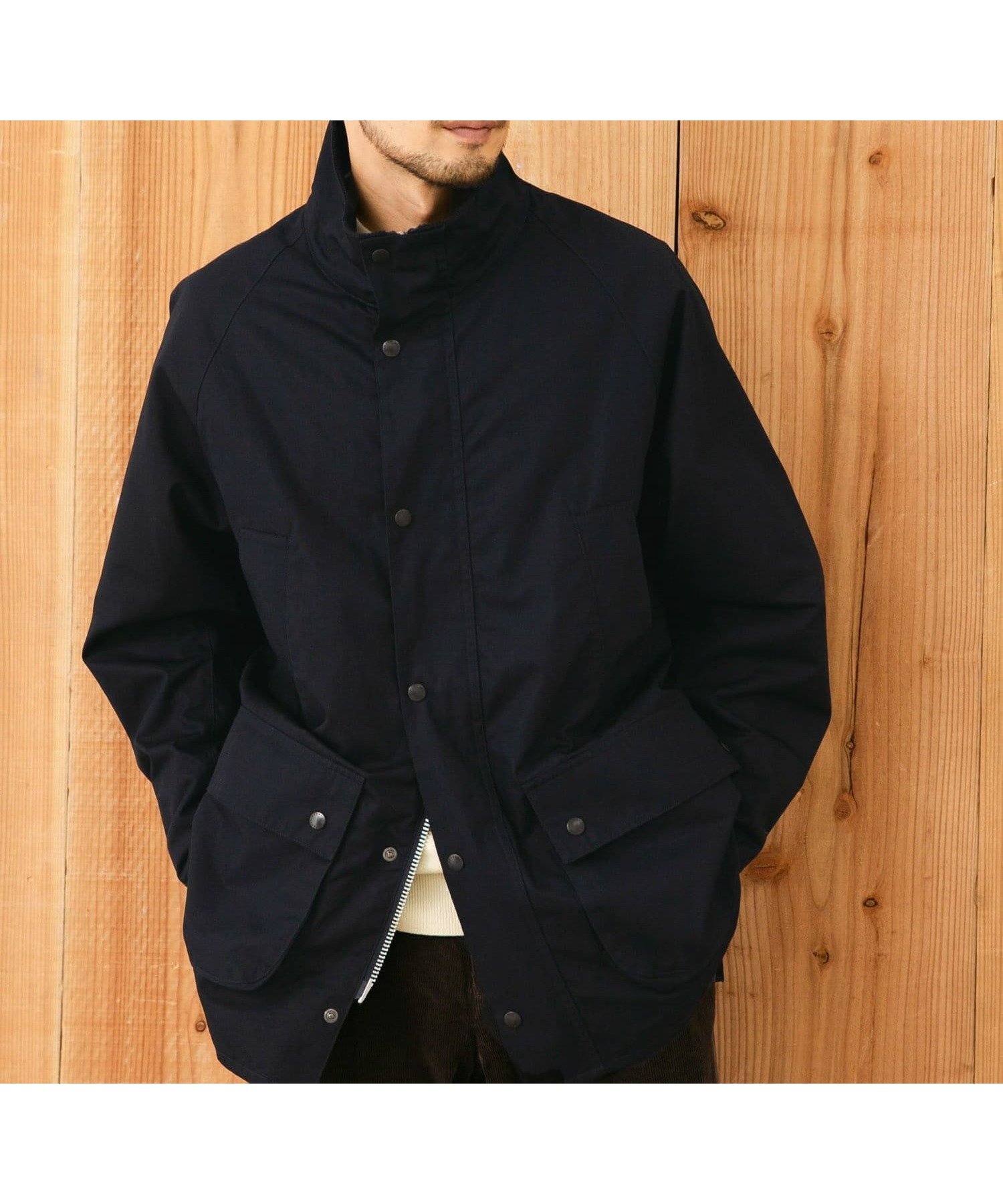 【アーバンリサーチ ドアーズ/URBAN RESEARCH DOORS / MEN】の『別注』Barbour / DOORS OS BEDALE STANDCOLLAR インテリア・キッズ・メンズ・レディースファッション・服の通販 founy(ファニー) 　ファッション　Fashion　メンズファッション　Fashion for Men　アウトドア　Outdoor Clothing　キルティング　Quilted, Quilting　コンパクト　Compact, Small Size　コーデュロイ　Corduroy, Cord Fabric　ジャケット　Jacket, Outerwear　スタンド　Stand Collar, Upright Stand　トレンド　Trend, Trending Now　人気　Popular, Best Seller　別注　Limited Edition, Custom Order　防寒　Cold Protection, Winter-Ready　A/W・秋冬　Autumn/Winter　冬　Winter / This Winter　2024年　2024　2024-2025秋冬・A/W　Autumn/Winter 2024–25 AW24–25　NAVY|ID: prp329100004647609 ipo3291000000033550041