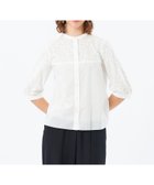 【マッキントッシュ フィロソフィー/MACKINTOSH PHILOSOPHY】のフラワーレースブラウス 人気、トレンドファッション・服の通販 founy(ファニー) ファッション Fashion レディースファッション Fashion for Women トップス・カットソー Cut & Sew Tops シャツ・ブラウス・オフィスカジュアル Elegant Blouses & Button-Ups おすすめ Recommended / Our Picks ベスト Vest, Waistcoat レース Lace, Lace Fabric 夏 Summer 春 Spring 秋 Autumn thumbnail オフホワイト|ID: prp329100004647616 ipo3291000000033550102