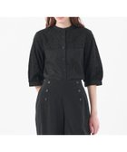 【マッキントッシュ フィロソフィー/MACKINTOSH PHILOSOPHY】のフラワーレースブラウス 人気、トレンドファッション・服の通販 founy(ファニー) ファッション Fashion レディースファッション Fashion for Women トップス・カットソー Cut & Sew Tops シャツ・ブラウス・オフィスカジュアル Elegant Blouses & Button-Ups おすすめ Recommended / Our Picks ベスト Vest, Waistcoat レース Lace, Lace Fabric 夏 Summer 春 Spring 秋 Autumn thumbnail ブラック|ID: prp329100004647616 ipo3291000000033550104