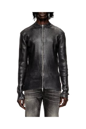 【ディーゼル/DIESEL / MEN】のメンズ ジップカーディガン K-DARGY-D 人気、トレンドファッション・服の通販 founy(ファニー) ファッション Fashion メンズファッション Fashion for Men グリッター Glitter, Sparkle ストレッチ Stretch, Stretchy Fabric デニム Denim, Jeans Material メンズ Men's, Menswear |ID:prp329100004647622