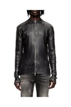 【ディーゼル/DIESEL / MEN】のメンズ ジップカーディガン K-DARGY-D ブラック|ID: prp329100004647622 ipo3291000000033550137