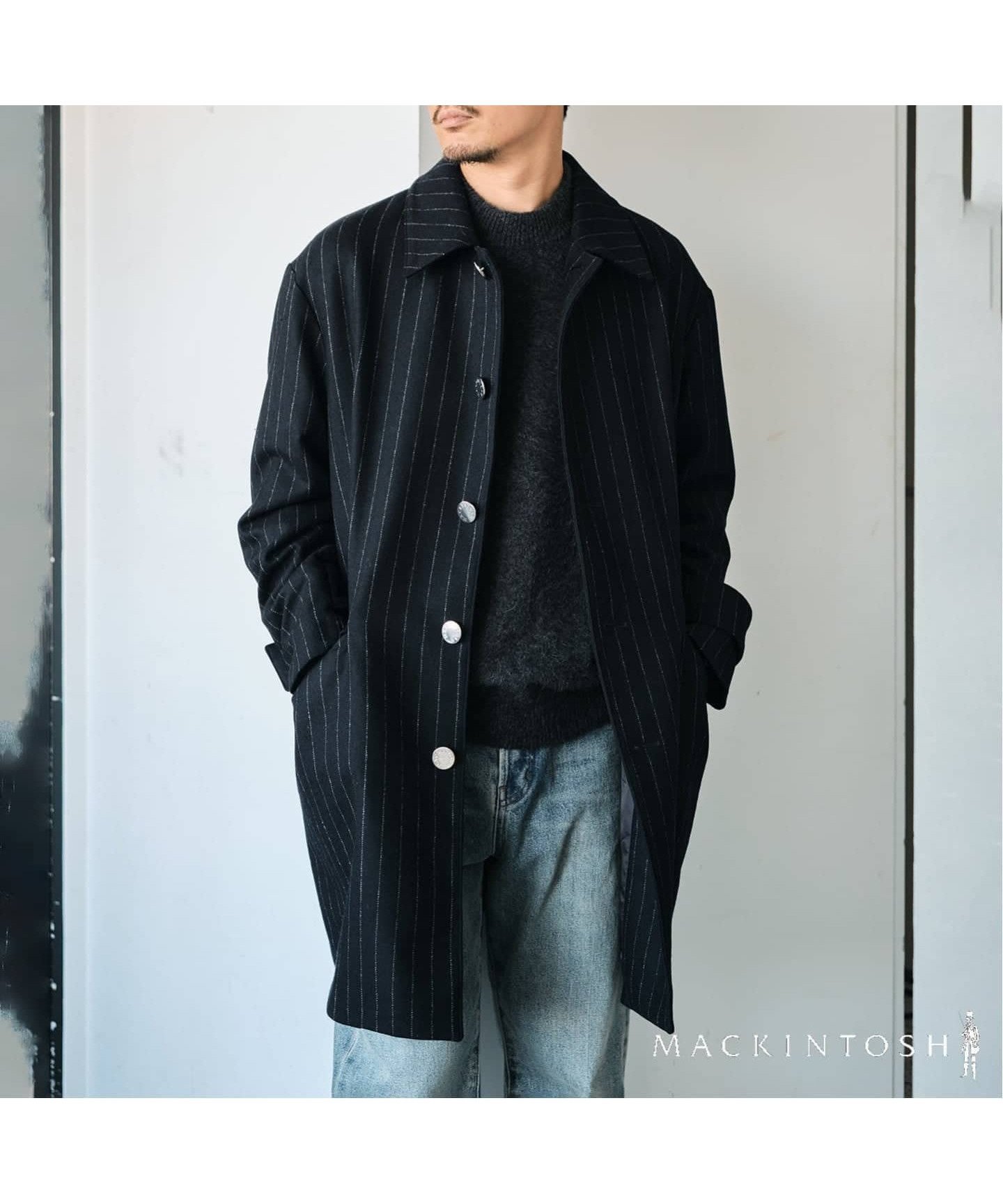 【エディフィス/EDIFICE / MEN】のMACKINTOSH(マッキントッシュ) 別注 HUMBIE/ハンビー SL ストライプ 人気、トレンドファッション・服の通販 founy(ファニー) 　ファッション　Fashion　メンズファッション　Fashion for Men　クラシカル　Classical, Vintage-Inspired　クラシック　Classic, Timeless Style　シルバー　Silver, Metallic Silver　ストライプ　Stripe, Striped Pattern　スリム　Slim, Slim Fit　ドット　Polka Dot, Dot Pattern　ビジネス 仕事 通勤　Business / Work / Commuting　ファブリック　Fabric, Textile　ラグジュアリー　Luxury, Elegant　ワーク　Workwear, Utility Style　エレガント 上品　Elegant　別注　Limited Edition, Custom Order　 other-1|ID: prp329100004647624 ipo3291000000033550154