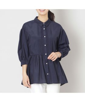 【トゥー ビー シック/TO BE CHIC】のブライトクロス チュニックブラウス 人気、トレンドファッション・服の通販 founy(ファニー) ファッション Fashion レディースファッション Fashion for Women トップス・カットソー Cut & Sew Tops シャツ・ブラウス・オフィスカジュアル Elegant Blouses & Button-Ups ギャザー Gathered, Ruffled ショルダー Shoulder, Shoulder Strap チュニック Tunic, Long Top ドロップ Drop Shoulder, Dropped Style レース Lace, Lace Fabric 羽織 Haori, Light Jacket |ID:prp329100004647627