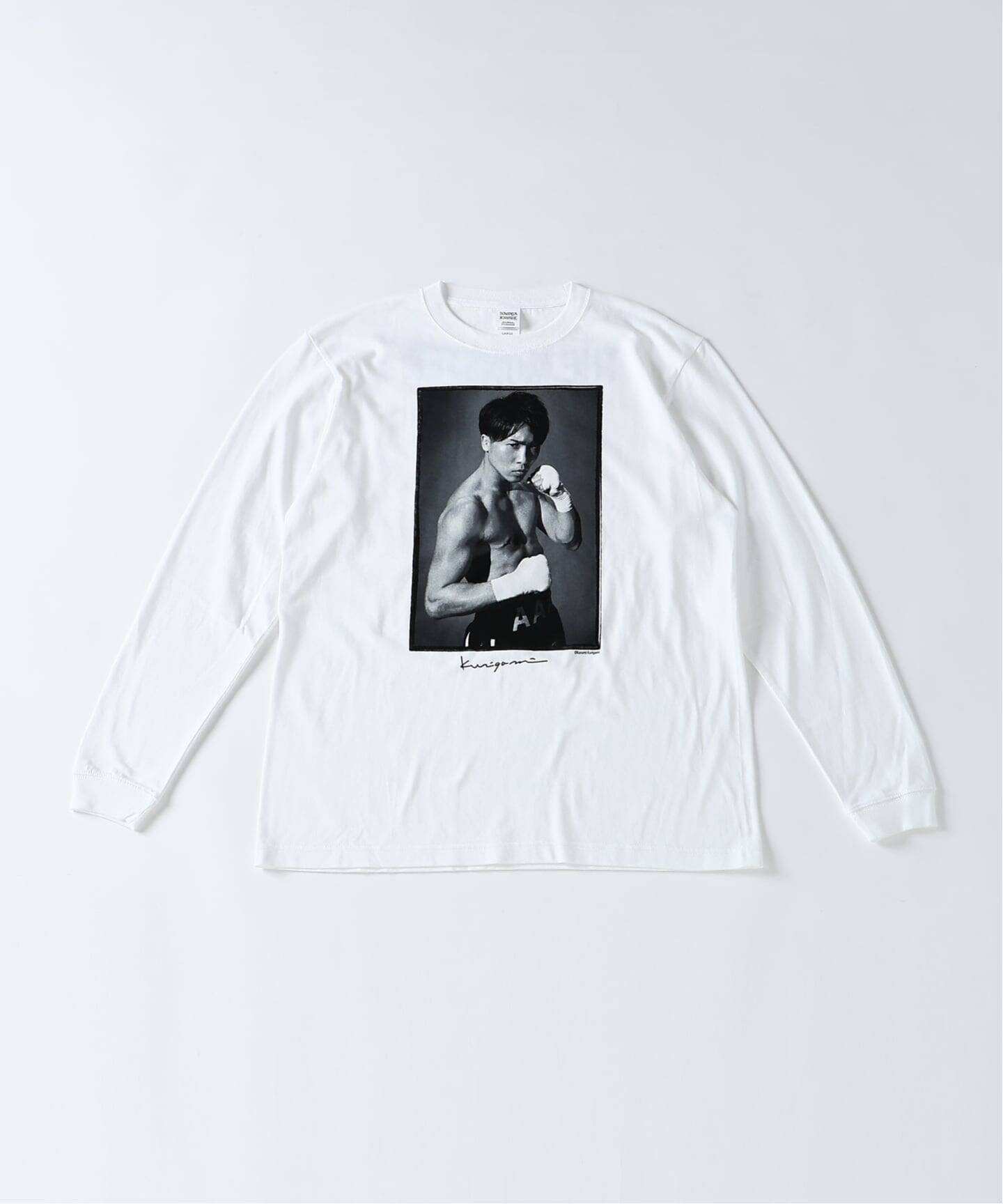 【ジャーナルスタンダード/JOURNAL STANDARD / MEN】の井上尚弥 * 操上和美 * JOURNAL STANDARD プリント ロング Tシャツ インテリア・キッズ・メンズ・レディースファッション・服の通販 founy(ファニー) 　ファッション　Fashion　メンズファッション　Fashion for Men　カットソー　Cut and Sewn Top　コレクション　Collection, Seasonal Line　シルバー　Silver, Metallic Silver　シンプル　Simple, Minimal　プリント　Print, Printed Pattern　ロング　Long, Long-Length　おすすめ　Recommended / Our Picks　ホワイト|ID: prp329100004647641 ipo3291000000033550350
