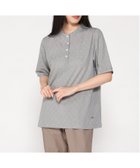 【クロコダイル/CROCODILE】のバンドカラー アーガイル カットソー 人気、トレンドファッション・服の通販 founy(ファニー) ファッション Fashion レディースファッション Fashion for Women トップス・カットソー Cut & Sew Tops カットソー・ベーシックTシャツ Cut-and-Sewn Tops / Stretch Tees & Basics カットソー Cut and Sewn Top エレガント 上品 Elegant thumbnail グレー|ID: prp329100004647642 ipo3291000000033550351