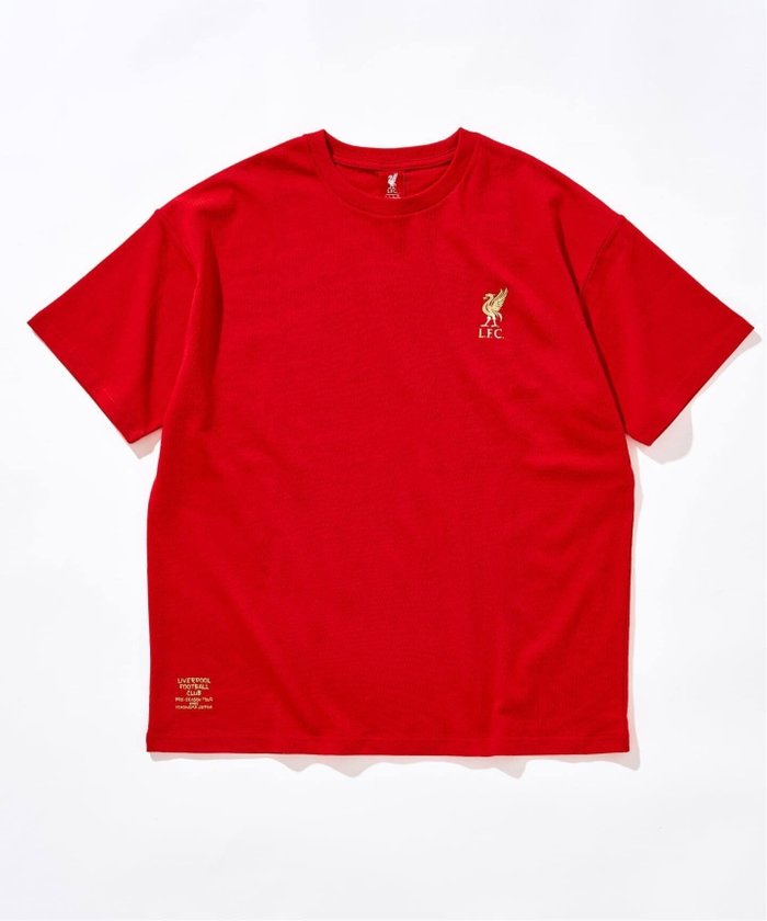 【フォーワンセブン バイ エディフィス/417 by EDIFICE / MEN】の【Liverpool FC / リバプール FC】 3D METALLIC PRINT Tシャツ インテリア・キッズ・メンズ・レディースファッション・服の通販 founy(ファニー) https://founy.com/ ファッション Fashion メンズファッション Fashion for Men グラフィック Graphic, Graphic Design シンプル Simple, Minimal プリント Print, Printed Pattern |ID: prp329100004647646 ipo3291000000033550380