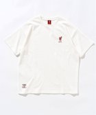 【フォーワンセブン バイ エディフィス/417 by EDIFICE / MEN】の【Liverpool FC / リバプール FC】 3D METALLIC PRINT Tシャツ ホワイト|ID: prp329100004647646 ipo3291000000033550383