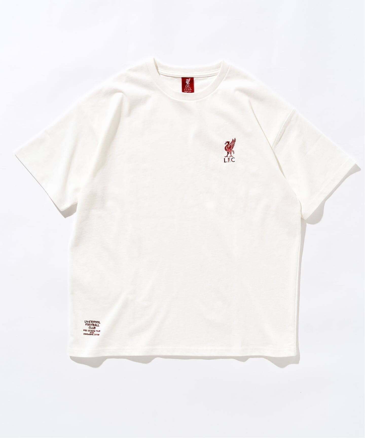 【フォーワンセブン バイ エディフィス/417 by EDIFICE / MEN】の【Liverpool FC / リバプール FC】 3D METALLIC PRINT Tシャツ インテリア・キッズ・メンズ・レディースファッション・服の通販 founy(ファニー) 　ファッション　Fashion　メンズファッション　Fashion for Men　グラフィック　Graphic, Graphic Design　シンプル　Simple, Minimal　プリント　Print, Printed Pattern　ホワイト|ID: prp329100004647646 ipo3291000000033550383