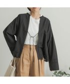 【アーバンリサーチ ドアーズ/URBAN RESEARCH DOORS】のレース刺繍Vネックカーディガン BLACK|ID: prp329100004647647 ipo3291000000033550387